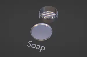 Round Soap Container