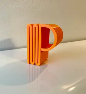 Squiggly Letter P