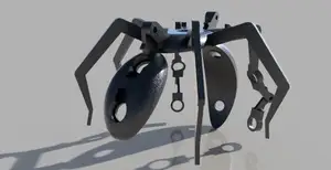 The Ant (holder for 7 g.SAHARA EEG electrodes)