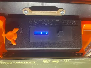 MK3/MK3S+ LCD screen cover with ETR/ETC window (v1.1)