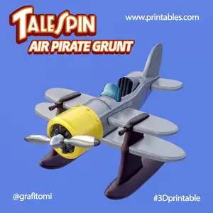 TaleSpin - Air Pirate Grunt plane