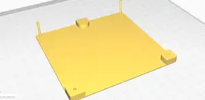 Base plate cover for LEO satellites tracker