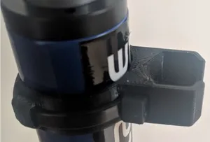 Zip tie attached hose holder for the FX 4 Stage PCP Air Pump or identical Gehmann M100 4-Kolben Pressluftpumpe