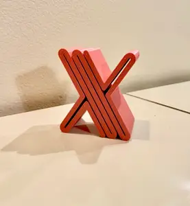Squiggly Letter X