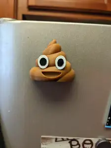 Poop Emoji Fridge Magnet