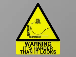 Dunning-Kruger Warning