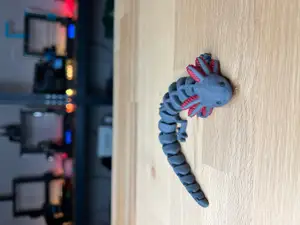 Articulated Axolotl - Multicolor Remix