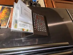 Magnetic Mail/Document Holder for Fridge