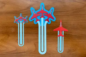 RAF Red Arrows Bookmark