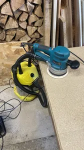Dust-collection adapter - Karcher Vacuum to Makita Sander