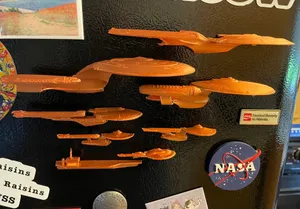 Enterprise Magnetic Wall Display (Star Trek) - Now 38% More Enterprise-y!