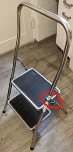 Krause household ladder safety hook (Trittleiter Sicherung)