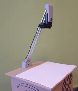 Document cam stand for logitech webcams
