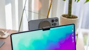 MagSafe iPhone Holder for Continuity Camera in macOS Ventura and iOS 16
