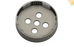 HD RBL adapter plate for 5) 12mm bullet nodes