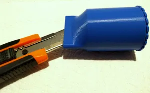 Safety Collector for Snap-Off Blades - with FreeCAD design