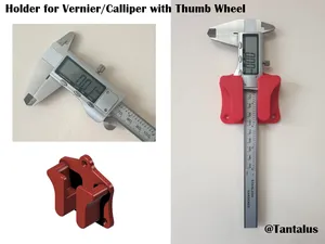 Holder for Vernier/Calliper with Thumb Wheel