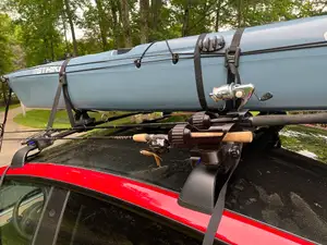 Rear Fishing Rod Rack