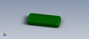 Stackable ice tray (rods and triangles for bottles)