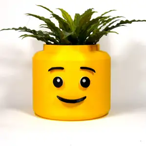 Lego Head Planter
