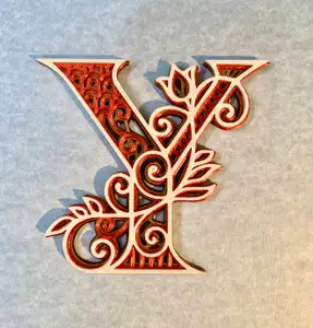Ornate Letter Y Monogram