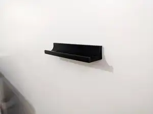 Screwless vinyl record wall holder