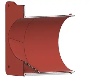 100 mm deviated Air Duct