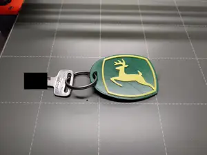 John Deere key chain