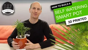 Automatic Smart Plant Pot - Arduino, Self Watering, Project