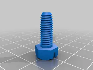 M6 Hex Bolt and Nut