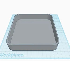Simple key tray