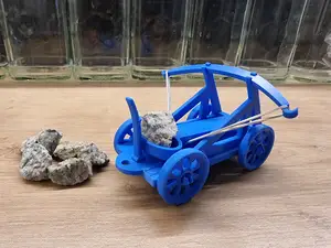 Toy Catapult for Playmobil, Duplo or Angry Birds :)
