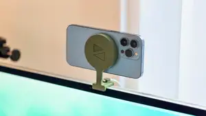 MagSafe Charger iPhone Holder for Continuity Camera in macOS Ventura and iOS 16