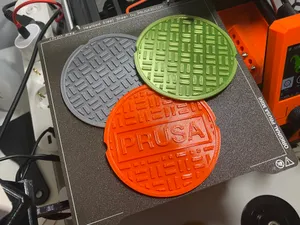 Manhole Cover - Coaster