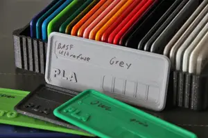 Filament samples - 42 materials