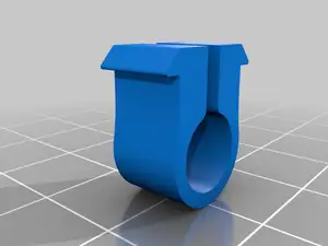W124 Hood Release Cable Clip