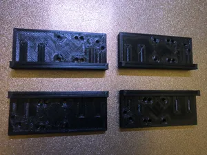 MGN12H Y-Linear Rail Heat Bed Mount (Ender 3/Pro & CR10/S Style Printers)