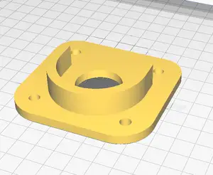 1 1/2 inch PVC pipe holder for filament holder