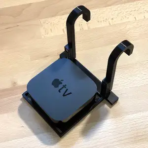 Apple TV Stand Plate for easel design TV Stand (e. g. Hama 00118099)