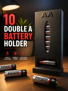 10x AA Battery Storage Holder