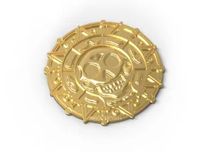 Pirate Medallion Coaster