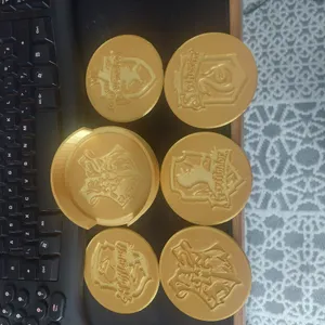 Harry potter coasters and holder