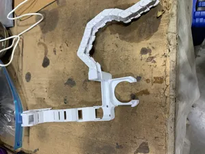 Ender3 clip on cable chain adapter for slim cable chains