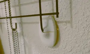 Wall Mount for curved wire hooks