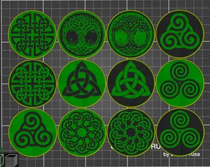 Celtic Coasters