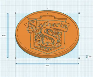 HarryPotter Coaster Slytherin