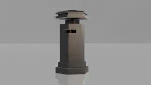 Coin cache in the form of a Runescape Bank Deposit Box