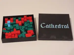 Cathedral Game - Version with keep-in-place bumps and holes