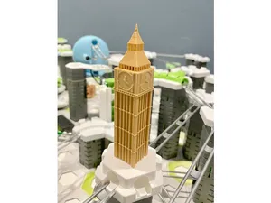 Big Ben Gravitrax scene