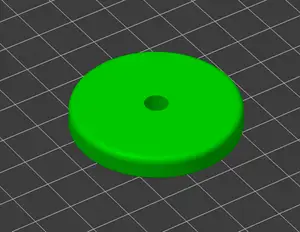 Spare disc for Mark Rober's disc launcher